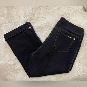 Nygard Slims Crop Black